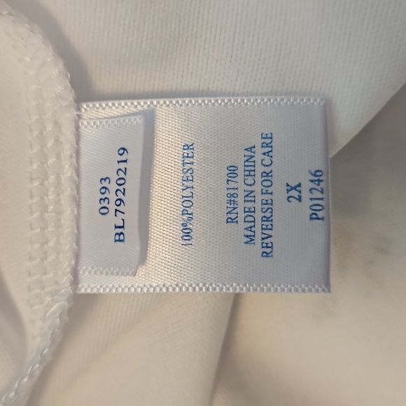 White Turtleneck Blouse - Picture 6 of 6